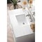 James Martin Vanities Athens 36in Single Vanity, Glossy White w/ 3 CM Arctic Fall Solid Surface Top E645-V36-GW-3AF - alternate 6